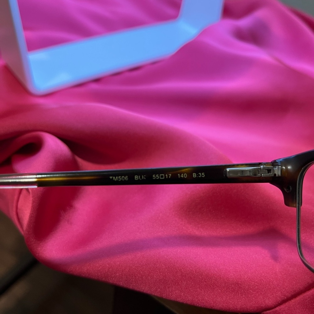 Ted Baker TM506 Eyeglasses Blk - Black Tortoise - Picture 6 of 6